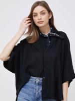 Calvin Klein dámská černá košile - L (BEH)