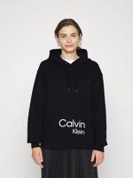 Calvin Klein dámská černá mikina Oversized - S (BEH)