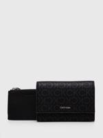 Calvin Klein dámská černá peněženka - OS (0GJ)
