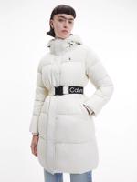 Calvin Klein dámská krémová bunda - S (ACF)
