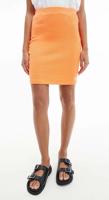Calvin Klein dámská oranžová sukně - S (SAA)