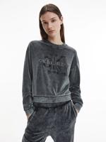 Calvin Klein dámská tmavě šedá mikina - L (BEH)