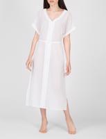 Calvin Klein dámské bílé šaty  - L (143)