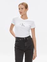 Calvin Klein dámské bílé tričko - M (YAF)