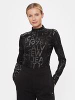 Calvin Klein dámské černé tričko s dlouhým rukávem - M (0GL)