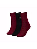 Calvin Klein dámské ponožky 3pack - ONE (003)