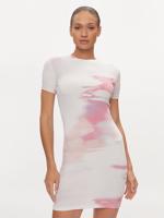 Calvin Klein dámské žebrované šaty - S (0LA)