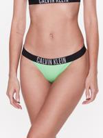 Calvin Klein dámské zelené plavky spodní díl - M (LX0)
