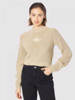 Calvin Klein dámský béžový svetr - L (PF2)