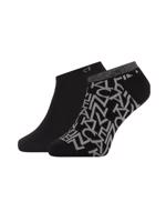 Calvin Klein pánké černé ponožky 2 pack - S/M (00)
