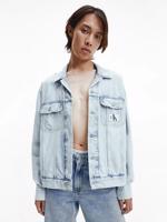 Calvin Klein pánská světle modrá džínová bunda - L (1AA)