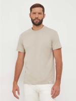 Calvin Klein pánské béžové tričko - XL (PED)