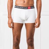 Calvin Klein pánské bílé boxerky - S (100)