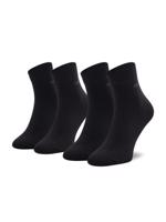 Calvin Klein pánské černé ponožky 2 pack - 43/46 (BLA)