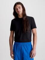 Calvin Klein pánské černé tričko LOGO TAB - XXL (BEH)