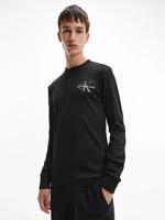 Calvin Klein pánské černé tričko s dlouhým rukávem - XL (BEH)