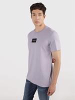 Calvin Klein pánské fialové tričko - XL (PC1)