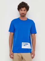 Calvin Klein pánské modré tričko - XL (C6X)