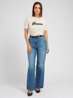 Guess dámské béžové tričko - S (G1M5)