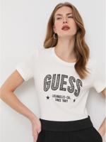 Guess dámské bílé tričko - XL (G012)
