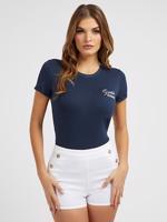 Guess dámské modré tričko - XS (G7P1)