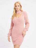 Guess dámské růžové pletené šaty - M (F6M0)