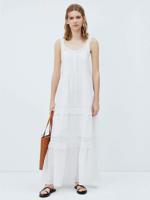 Pepe Jeans dámské bílé šaty Brenda - S (803)