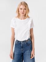 Pepe Jeans dámské bílé tričko Dante - S (800)