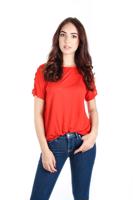 Pepe Jeans dámské červené tričko Kelli - S (274)