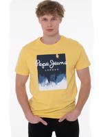 Pepe Jeans pánské žluté tričko - S (039)