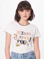 Salsa Jeans dámské bílé tričko s ozdobnými kamínky