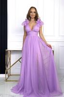 Světle fialové tylové šaty Melisa