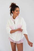 Světle růžovo-smetanové pyžamo Nanny