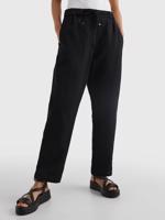 Tommy Hilfiger dámské černé kalhoty - 34 (BDS)