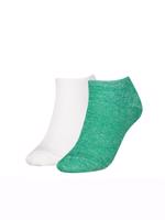 Tommy Hilfiger dámské zelené ponožky  - 39/42 (042)