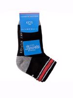 Tommy Hilfiger dětské černé ponožky - 31 (200)