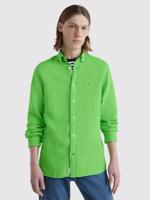 Tommy Hilfiger pánská zelená košile - L (LWY)