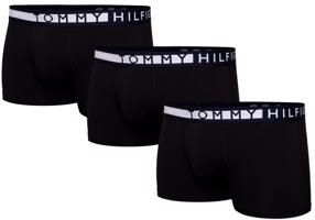 Tommy Hilfiger pánské černé boxerky 3 pack - XL (0R9)