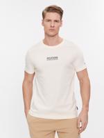 Tommy Hilfiger pánské krémové tričko - S (AEF)