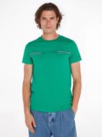 Tommy Hilfiger pánské zelené tričko  - XXL (L4B)