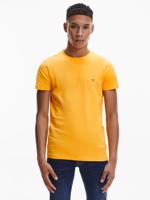 Tommy Hilfiger pánské žluté tričko - XL (ZER)
