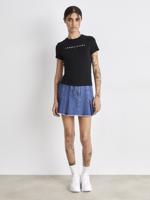 Tommy Jeans dámské černé tričko  - XL (BDS)