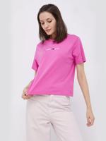 Tommy Jeans dámské růžové triko - S (VTC)