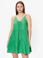 Tommy Jeans dámské zelené šaty