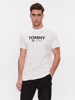 Tommy Jeans pánské bílé tričko - S (YBH)