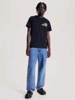 Tommy Jeans pánské černé triko - XXL (BDS)