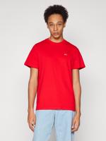Tommy Jeans pánské červené tričko - XXL (XNL)