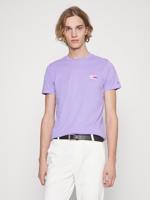 Tommy Jeans pánské světle fialové tričko CHEST LOGO - M (VLK)