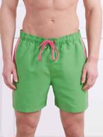 Tommy Jeans pánské zelené plavky - S (LY3)
