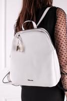 Bílý batoh Lara 32054